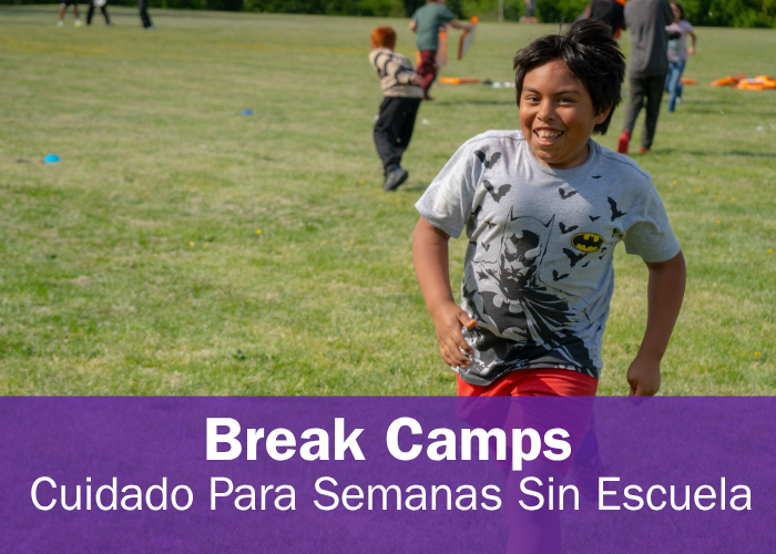 Button for Break Camps at Boys & Girls Clubs of Whatcom County