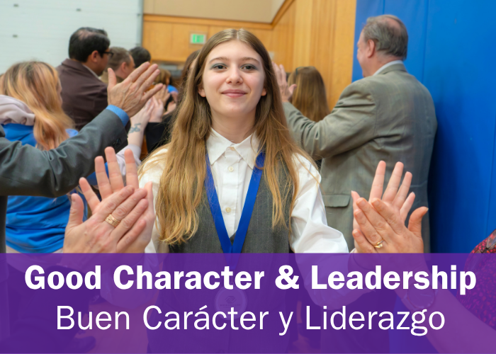 Good Character & Leadership Good Character & Leadership Button
